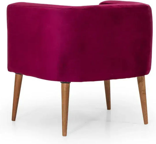 SteweHome Drehbarer Lila Sessel 60x55x55cm