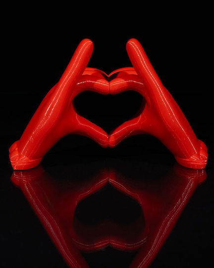 3D Art Shop in Rot Farbe