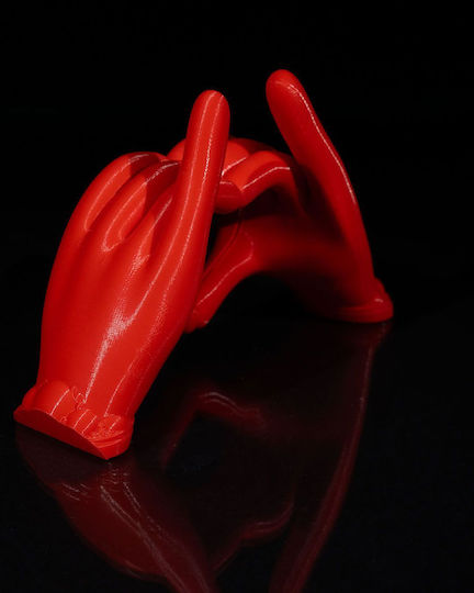 3D Art Shop in Rot Farbe
