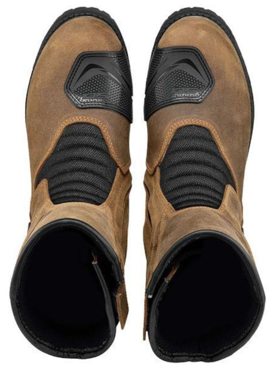 Sidi Adventure Herren Motorradstiefel Gore-Tex Wasserdicht Braune
