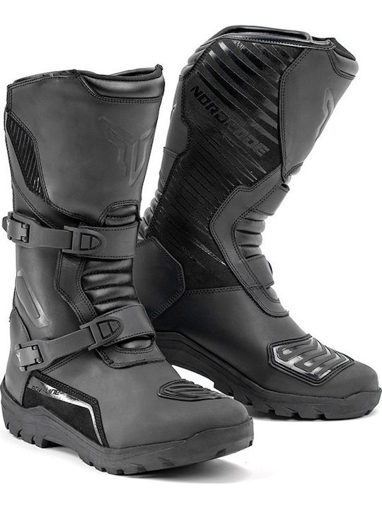 Nordcode Herren Reitstiefel Leder Wasserdicht Schwarze