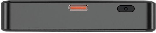 Gembird PB10-WPC15M-LCD-01 MagSafe Power Bank 10000mAh 15W mit USB-C Ausgangsanschlüsse Schnellladung Schwarz