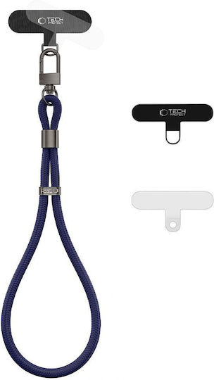 Tech-Protect C11S Seil Handgelenkriemen für Handydekoration Blau