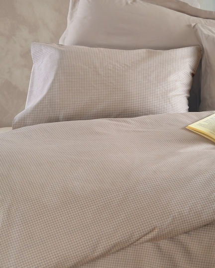 Rythmos Imperial, Next Σετ Σεντόνια King Size με Λάστιχο 230x260+25εκ. Μπεζ (4τμχ)