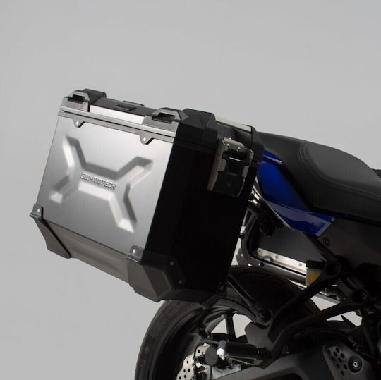 Комплект Основи За Твърди Калъфи Sw-motech Trax Adv 37 Lt Yamaha Tracer 7 24 Черен