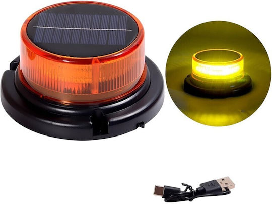 Solar Beacon Yellow Remote Control Jn-07114 Rl16686