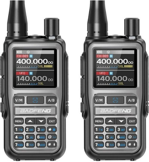 5Rmini-2 CB- und Zwei-Wege-Funkgeräte UHF/VHF 5W mit Farbiger Anzeige
