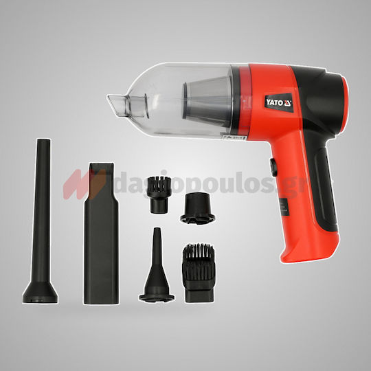 Car Handheld Vacuum & Blower 2 in 1 Rechargeable 12V 70W Red YT-85687