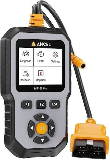 Диагностичен скенер за мотоциклети Ancel Mt100 Pro 6978281190519