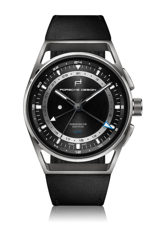 Porsche Design Men's Automatic Watch with Black Metal Bracelet