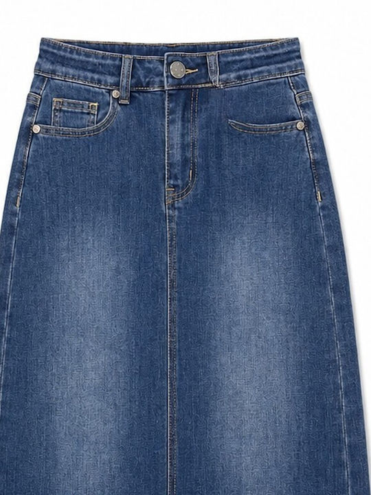 Kinder Röcke Denim Blau