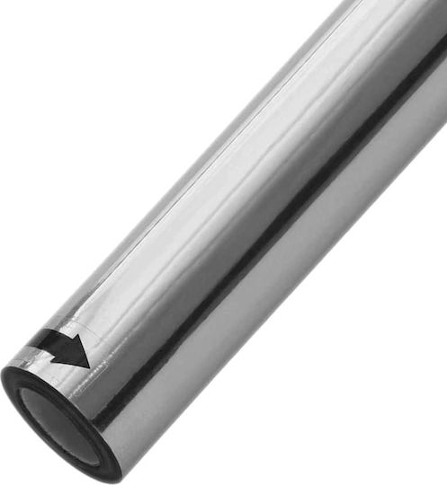 vidaXL Стикер За Офиса 60cm x 5m Сребрист 3394729 1бр