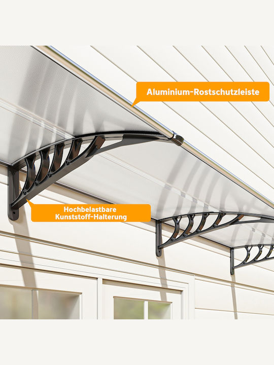 Polycarbonate Roof P295xL90cm