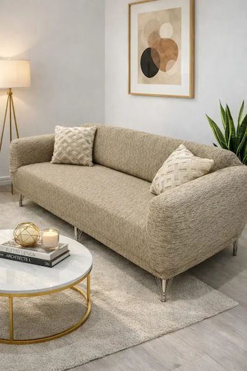 SteweHome Blue Elastic Cover for Recliner Sofa 195x230cm