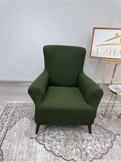 SteweHome Elastische Abdeckung für Sessel Grün 60x85cm