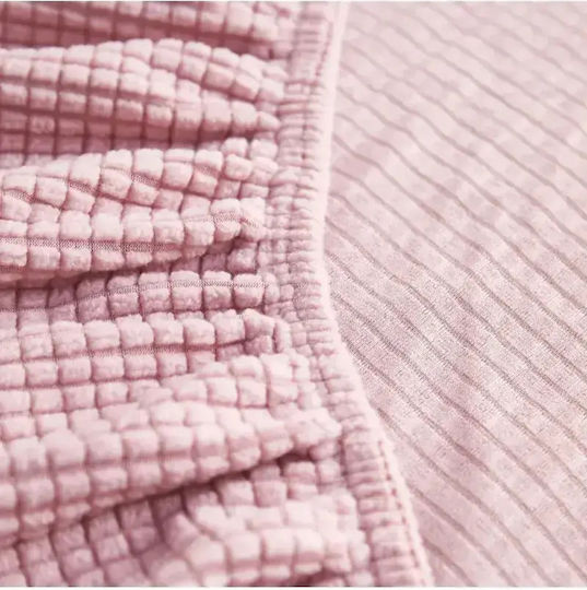 SteweHome Elastische Abdeckung Für Dreisitziges Sofa Rosa 170x210cm