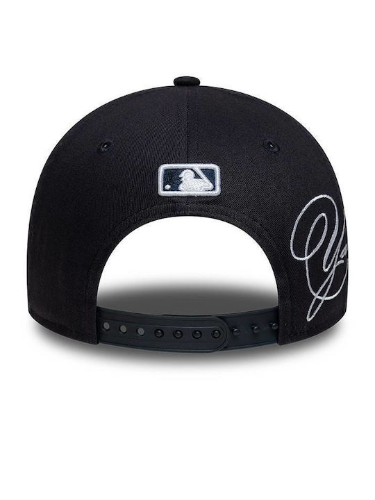 Side Script 9Forty Jockey Navy Blue