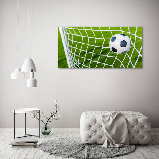 Panou De Perete Din Pânză Finisaj Îngrijit Minge În Foc 120x60 Cm