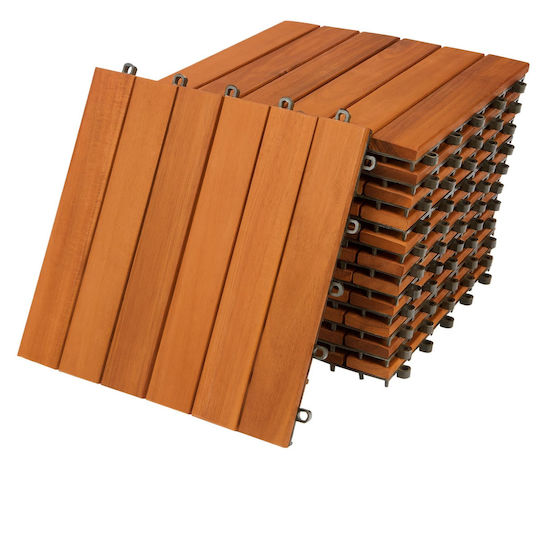 Casaria Cuttere Pentru Pardoseală De Grădină Din WPC 30x30cm