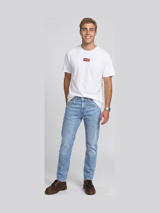 Мъжки дънков панталон Slim Tapered Fit Син
