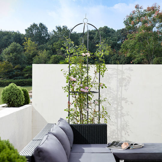 Set 2 Araci Si Suporturi Plante Gardebruk Obelisc 200x40cm Negru Set 2 Araci Si Suporturi Plante Gardebruk Obelisc 200x40cm Negru