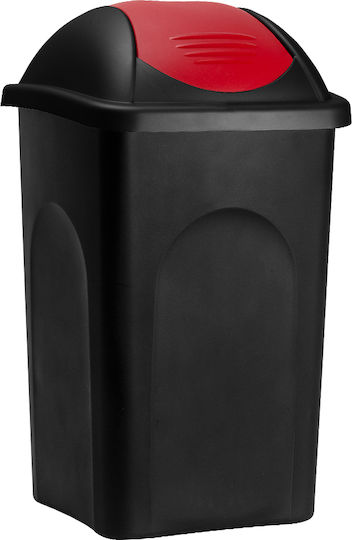 Stefanplast Stefanplast Recycling Mülleimer Kunststoff 60l Schwarzer 4 Stück