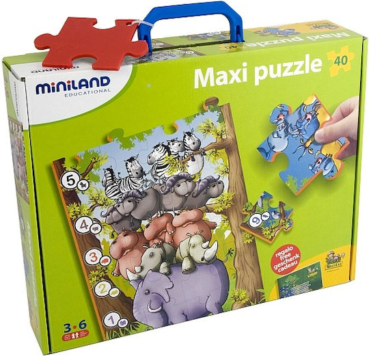 Παιδικό Puzzle 40pcs Miniland