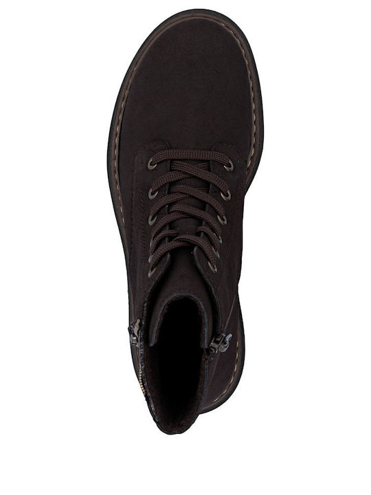Damen Stiefeletten Braun