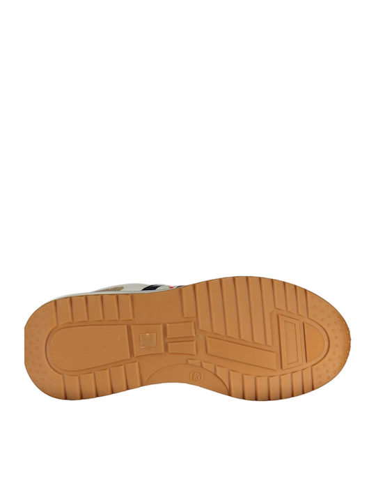 Men's Sneakers White / Blue / Beige