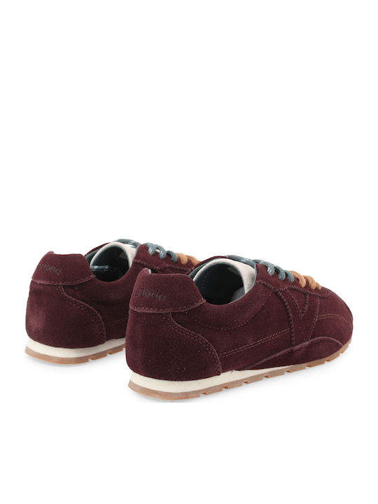 Adidași Pentru Femei Burgundy Catifea