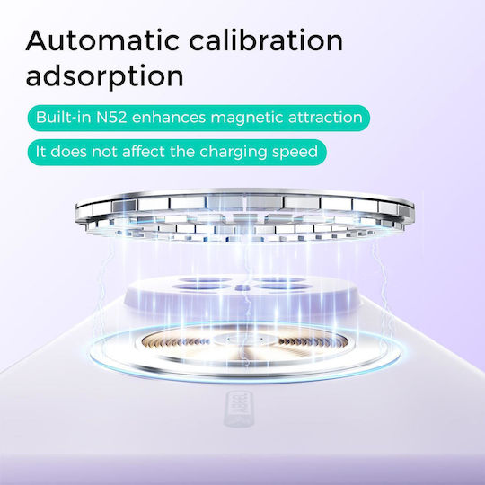 Abeel Honor Magic8 Lite/x9d 5g/honor X70 5g Thin Circle Magsafe Silicone Lilac Purple Mobile Phone Case