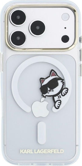 Karl Lagerfeld Peekaboo Logo Magsafe Iphone 18 Pro Max 17 Pro Max Clear Klhmp18x6hcpsct