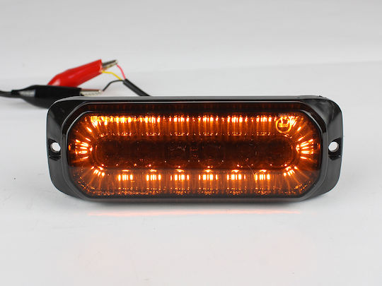 Led Светлина За Страничен Маркер 12/24v Бял Опушен 0284