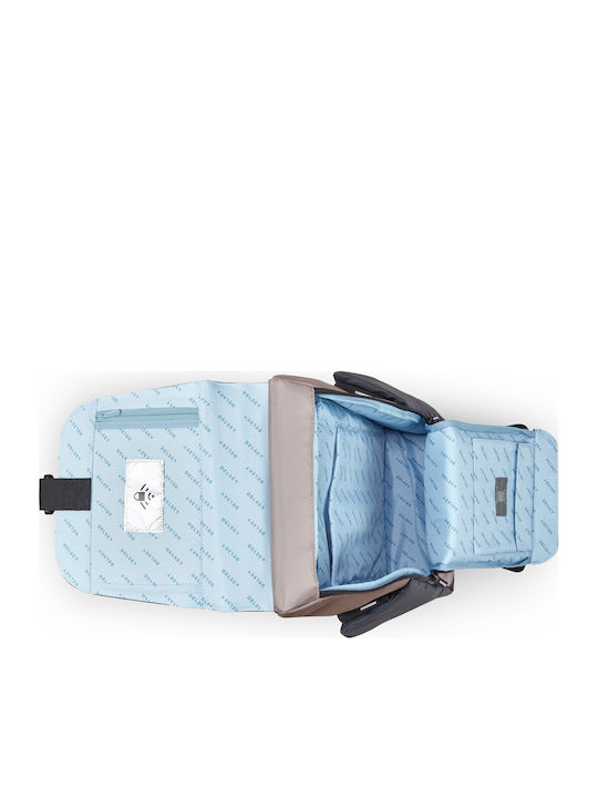 Delsey Securflap Rucksack Für Laptop 15.6 Zoll In Braune Farbe