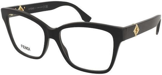 Fendi Brillengestelle mit Rezept Fe50117i 001