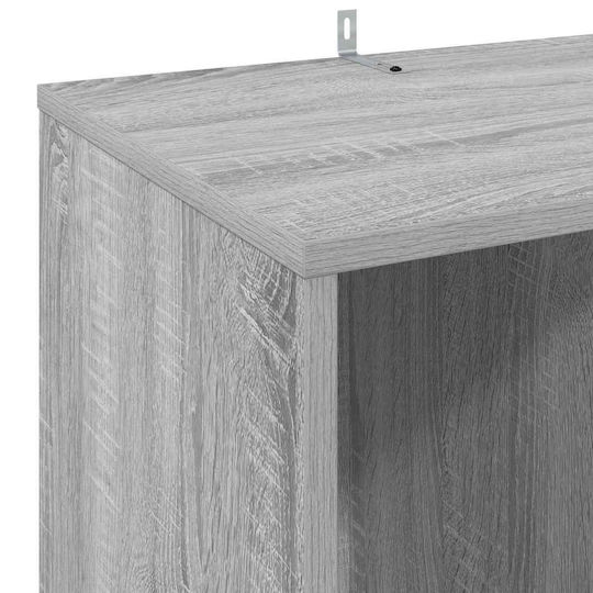 vidaXL Hi-Fi Furniture Grey 36.5x44.5x74.5cm