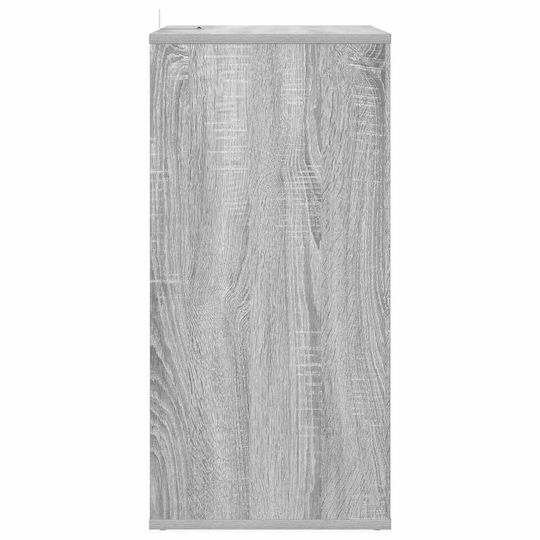 vidaXL Hi-Fi Furniture Grey 36.5x44.5x74.5cm