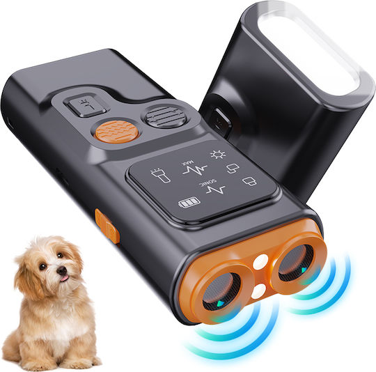 Arvada Petpro P9 Hundeverwöhnungsgerät Ultraschall LED Taschenlampe Schwarz 51,3x26,6x122,4mm