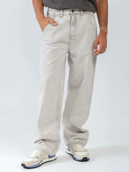 Men's Gray Jeans Pants