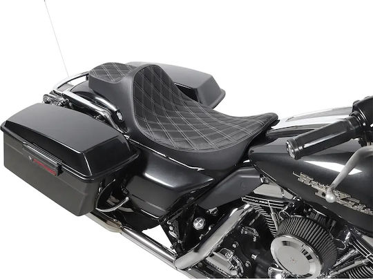Drag Specialties Predator III Saddle 08011370 1pc Black