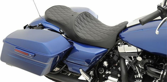 Drag Specialties Touring Saddle 0801-1008 Harley Davidson Flhtk 1868 Abs 19-24 1pc Black
