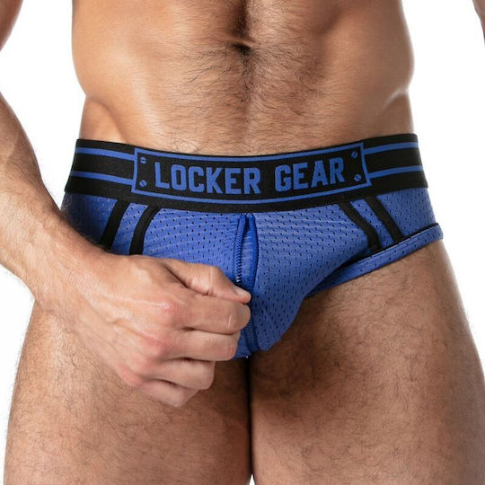 Locker Gear Ανδρικό Εσώρουχο Jockstrap Μπλε