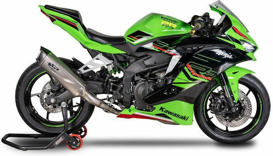 Spark Цялостна Изпускателна Система Force Tri-oval Conical Gka8855t Kawasaki Zx-4 Rr 400 Abs 24