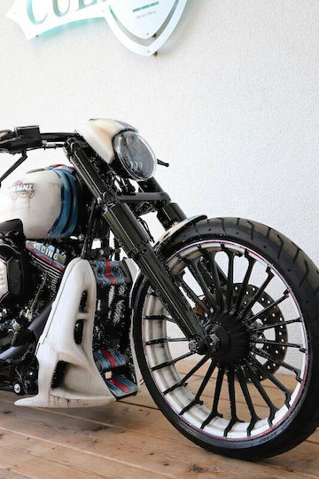 Cultwerk Motorrad Schutzkleidung Rahmen Schwarz