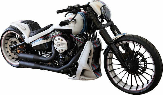 Cultwerk Motorrad Schutzkleidung Rahmen Schwarz