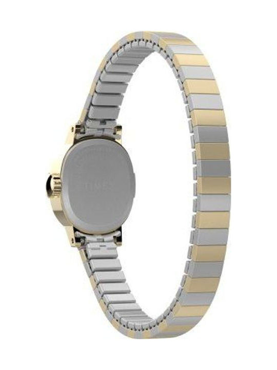 Timex Дамски Часовник 17mm Кварцов с Стоманена Браслет Timex Дамски Часовник 17mm Кварцов с Стоманена Браслет
