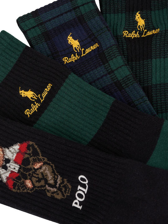 Ralph Lauren Мъжки чорапи с десени многоцветни 6Pack