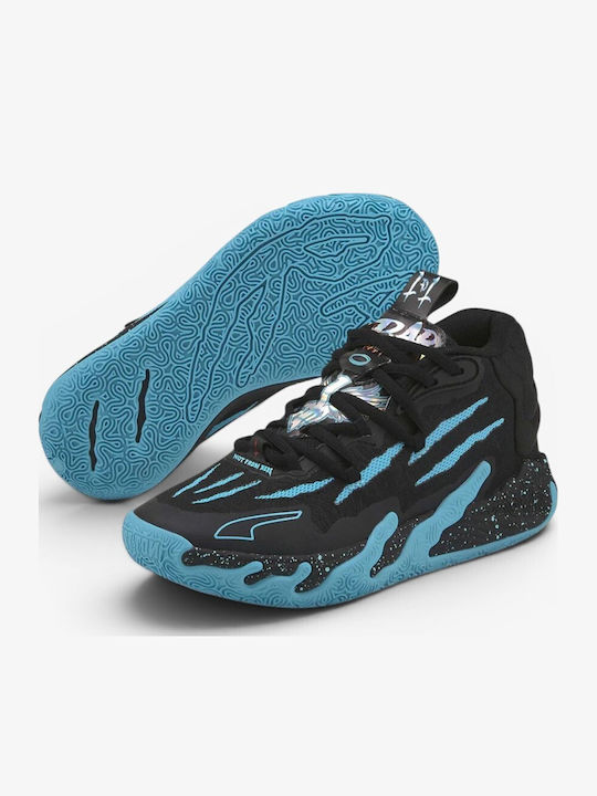 MB 03 Kinder Sportschuhe Basketball Schwarz