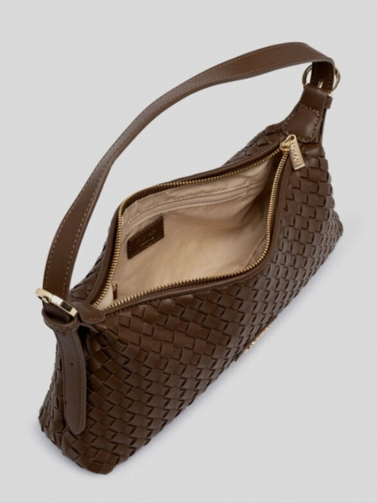 Gilda Handtasche Schulter Crossbody Braun / Hell Gold
