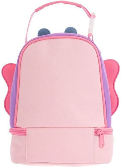 Stephen Joseph Pal School Insulated Lunch Bag Beige 17x14x24cm